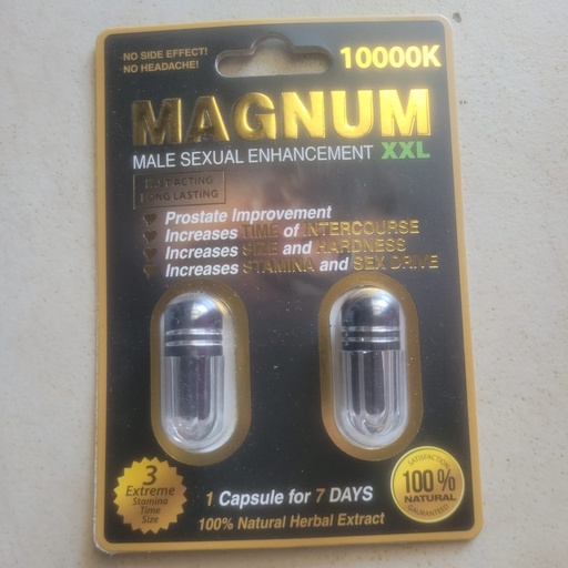[720707834974] Magnum Double Black 10000K