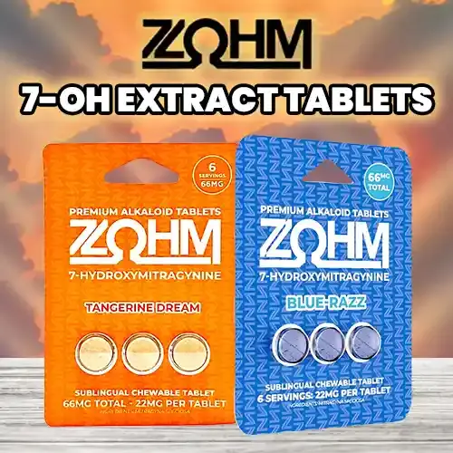 Zohm 7ohm 7-Hydroxynitragynine 3pk/22mg