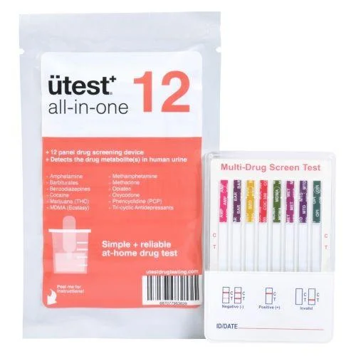 [687077963829] Utest HighTech Drugtest 12 Panel