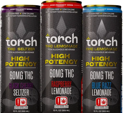 Torch Hemp Seltzer High Potency 60mg