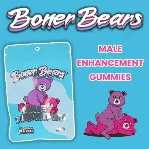 [795847916811] Boner Bear Gummies 20ct Display