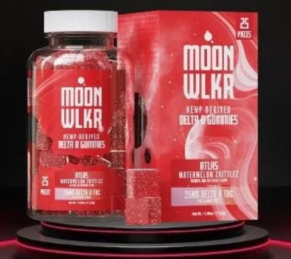 Moon Wlkr Gummies Delta 8 25ct