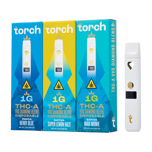 Torch 1g THC-A VVS Diamond Blend Disposable