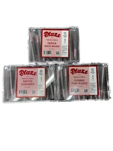 Blaze 30ct Pink Pre-Rolls THC-P+THC-A
