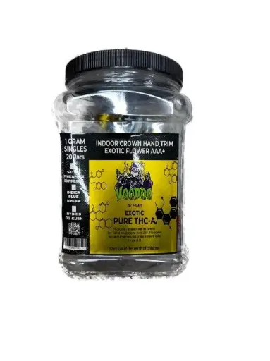 [VO-000051-DO] Hoodoo Voodoo 20ct 1g THCA Flower Jar