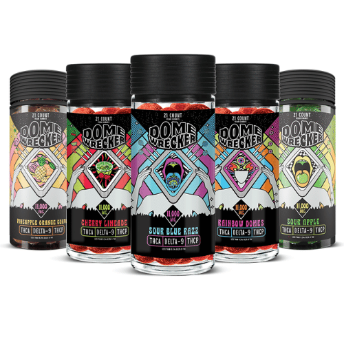 Dome Wrecker 1ct THC-P Gummies 20ct Display