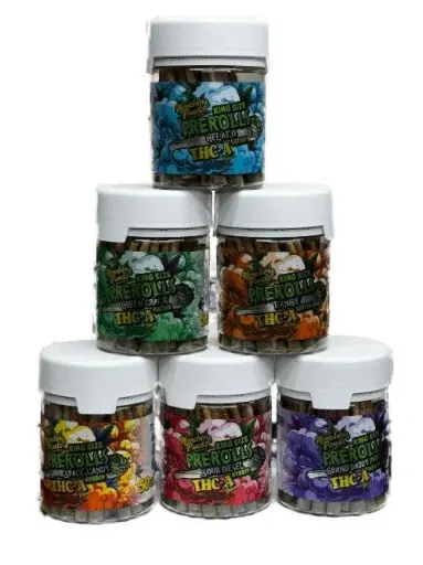 Munching Panda King Size THC-A Pre Rolls 50ct Jar