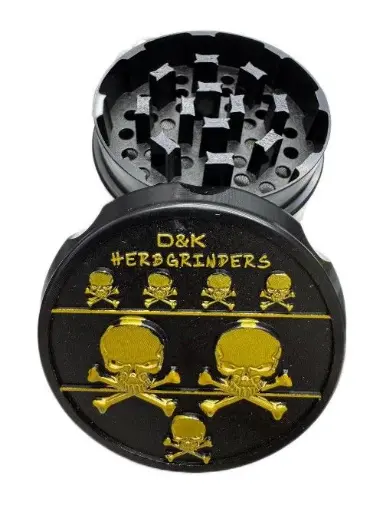 [6431] Skull Commander 4pc Large Grinder