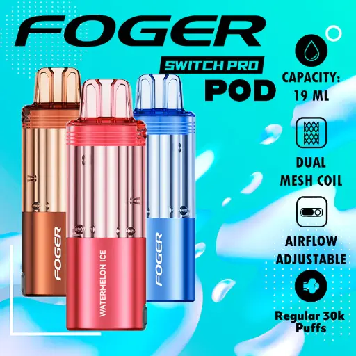 Foger Switch Pro Disposable Pod