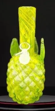 [6487] Pineapple WP Thick Glass Small