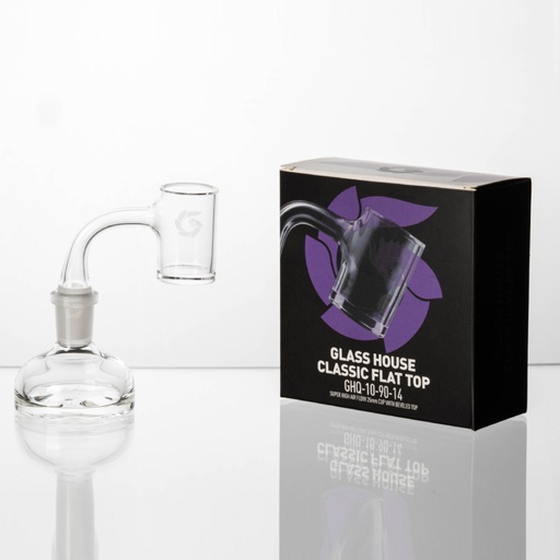 [793585968611] Glass House Classic Flattop Kit 90° 14mm Banger