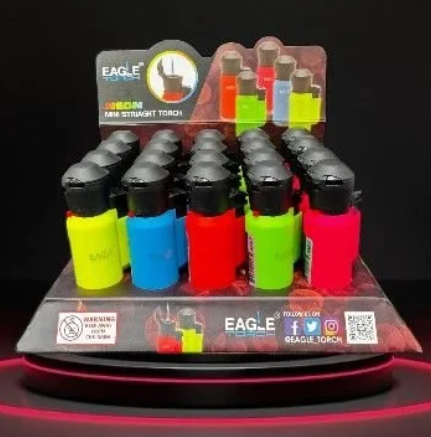 [10853195000471] Eagle Torch Mini Straight Neon 20ct