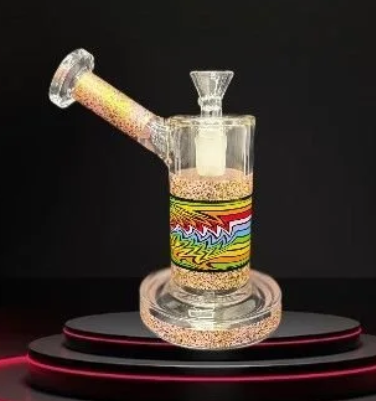 [6467] Zig Zag WP Rig W/ Bent Neck Multi Color