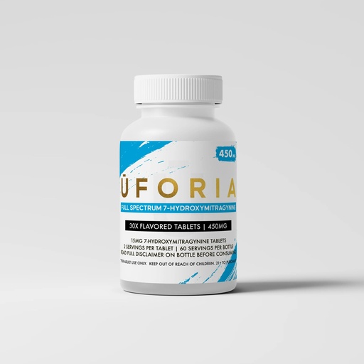 [642461683264] Uforia 450mg 30ct 7-Hydroxy Tablets