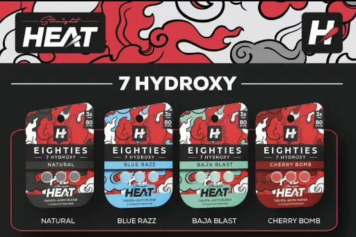 Heat Eighties 7-Hydroxy 80mg Tablets 3ct