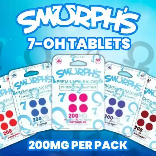 Smurphs 50mg Tablets 4ct 200mg