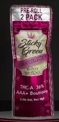 Sticky Candy Collection Pre-Rolls 2ct