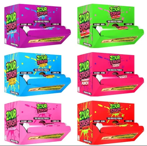 Zour Stash THCA Hash Hole Pre-Rolls 20ct