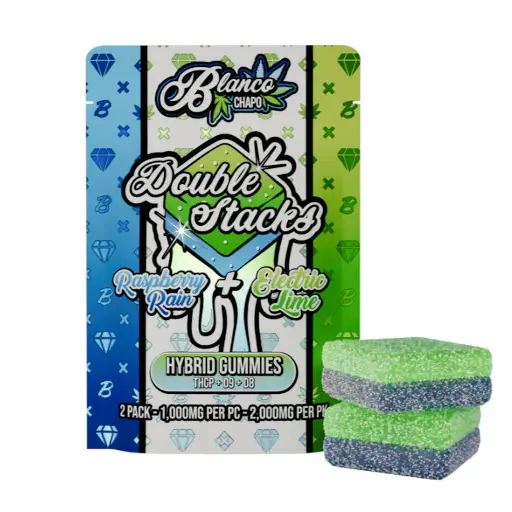 Blanco Chapo Double Stacks Gummies Δ-9 & Δ- 8 THCP 2000mg/30ct