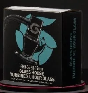 [793585969496] Glass House Turbine XL 90° 14mm Banger