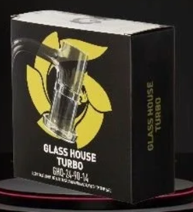 [793585968765] Glass House Turbo 90° 14mm Banger