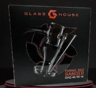 [645781903319] Glass House Funnel Side Kit 90° 14mm Banger