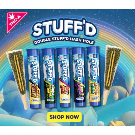 Stuff'd THC-A 2g Hashholes 20ct